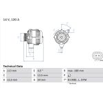 Lichtmaschine 0 986 080 370 Lichtmaschine 0 986 080 370