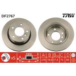 Bremsscheibe Bmw T. E46 95 DF2767