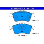 Bremsbelagsatz Vw P. T4 1,9-2,5 Tdi/2,0-2,8 90-03 13.0460-7102.2 Bremsbelagsatz Vw P. T4 1,9-2,5 Tdi/2,0-2,8 90-03 13.0460-7102.2