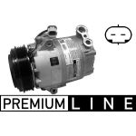 ACP 59 000P MAHLE Klimakompressor 59 000P, 12 V, CVC6, R134a – u. a. für Opel Corsa C (X01), Agila B (H08), Astra G Caravan (T98) – OE Nummer 09132918 - l
