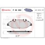 BREMBO Bremsklötze VA P 50 050 BREMBO Bremsklötze VA P 50 050