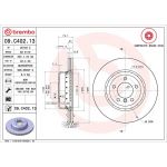 Brembo Bremsscheibe Vorderachse 09.C402.13 Brembo Bremsscheibe Vorderachse 09.C402.13