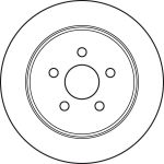 Bremsscheibe Chrysler T. Neon/Pt Cruiser/Sebring 1.6-2.7 94-10 DF4533 Bremsscheibe Chrysler T. Neon/Pt Cruiser/Sebring 1.6-2.7 94-10 DF4533