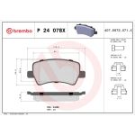 BREMBO Bremsklötze Xtra HA P 24 078X BREMBO Bremsklötze Xtra HA P 24 078X