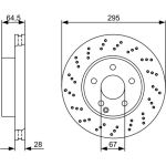 Bremsscheibe VA 0 986 479 331 Bremsscheibe VA 0 986 479 331