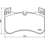 BREMBO Bremsklötze VA P 44 029