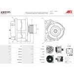 A3037(P) AS-PL Lichtmaschine (Generator) A3037(P)