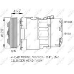 NRF Kompressor 32489 NRF Kompressor 32489