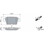 Bosch Bremsbelagsatz 0 986 494 199 Bosch Bremsbelagsatz 0 986 494 199