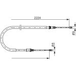 Handbremsseil li 1987482303
