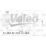 Valeo Lichtmaschine 436506 Valeo Lichtmaschine 436506