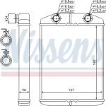 Nissens Heizungskühler PKW 76514 Nissens Heizungskühler PKW 76514