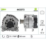 Valeo Lichtmaschine 443373 Valeo Lichtmaschine 443373