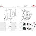 A0036 AS-PL Lichtmaschine (Generator) A0036