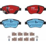 Bremsbelagsatz Fiat P. Doblo 1.3-1.9 Jtd 05- Dtec Cotec GDB1700DTE Bremsbelagsatz Fiat P. Doblo 1.3-1.9 Jtd 05- Dtec Cotec GDB1700DTE
