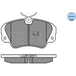 MEYLE Bremsbelagsatz Opel Omega A/B 252136819 MEYLE Bremsbelagsatz Opel Omega A/B 252136819