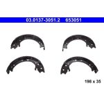 ATE Bremsbackensatz Feststellbremse 03.0137-3051.2 ATE Bremsbackensatz Feststellbremse 03.0137-3051.2