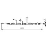 Handbremsseil 1987482849 Handbremsseil 1987482849