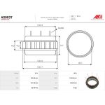 Sensor, Ansauglufttemperatur AS0037