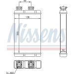 Nissens Heizungskühler PKW 70513 Nissens Heizungskühler PKW 70513