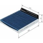 Aktivkohleinnenraumfilter 0 986 628 602 Aktivkohleinnenraumfilter 0 986 628 602