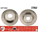 TRW Bremsscheibe DF1592 TRW Bremsscheibe DF1592