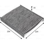 715727 Valeo Innenraumfilter 715727 715727 Valeo Innenraumfilter 715727