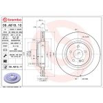 15 482 034 Bremsscheibe HA 09.A818.11 15 482 034 Bremsscheibe HA 09.A818.11