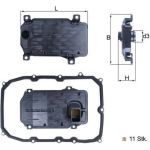 MAHLE Hydraulikfilter, Automatikgetriebe HX 187KIT MAHLE Hydraulikfilter, Automatikgetriebe HX 187KIT