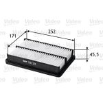 Valeo Luftfilter 585201