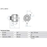 Lichtmaschine 0 986 049 061 Lichtmaschine 0 986 049 061