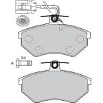 Valeo Bremsbelagsatz 598484