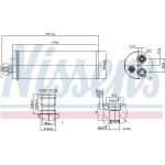 Nissens Klimaanlagentrockner PKW 95386 Nissens Klimaanlagentrockner PKW 95386