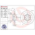 40 481 059 Bremsscheibe VA 08.9459.20 40 481 059 Bremsscheibe VA 08.9459.20