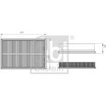 febi Luftfilter 172471 febi Luftfilter 172471
