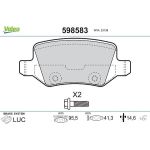 Valeo Bremsbelagsatz 598583