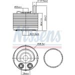 Nissens Ölkühler PKW 91177 Nissens Ölkühler PKW 91177