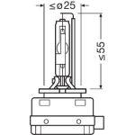 D3R OSRAM 42V 35W PK32D-6 D3R 66350 D3R OSRAM 42V 35W PK32D-6 D3R 66350