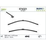 VM321 VALEO Silencio X.TRM Wischer 574321 VM321 VALEO Silencio X.TRM Wischer 574321
