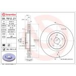 88 481 017 Bremsscheibe VA 09.7812.21