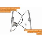 VAICO V30-2189 Fensterheber vorne rechts, elektrisch, ohne Motor, mit Trägerplatte VAICO V30-2189 Fensterheber vorne rechts, elektrisch, ohne Motor, mit Trägerplatte