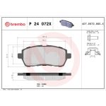BREMBO Bremsklötze Xtra VA P 24 072X BREMBO Bremsklötze Xtra VA P 24 072X
