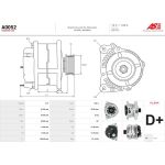 A0052 AS-PL Lichtmaschine (Generator) A0052 A0052 AS-PL Lichtmaschine (Generator) A0052