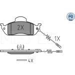 Bremsbelagsatz Db P. W163 Ml 025 231 9317/PD Bremsbelagsatz Db P. W163 Ml 025 231 9317/PD