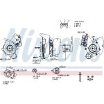 NISSENS Turbolader 93328 NISSENS Turbolader 93328