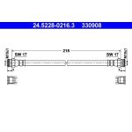 ATE Bremsschlauch 24.5228-0216.3 ATE Bremsschlauch 24.5228-0216.3