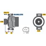 Lichtmaschine 0 986 045 420