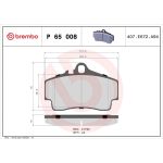 BREMBO Bremsklötze HA P 65 008 BREMBO Bremsklötze HA P 65 008