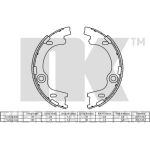 Handbremsbacken Kia Cee'D 2734790 Handbremsbacken Kia Cee'D 2734790