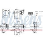 Nissens Drosselklappenstutzen 955177 Nissens Drosselklappenstutzen 955177
